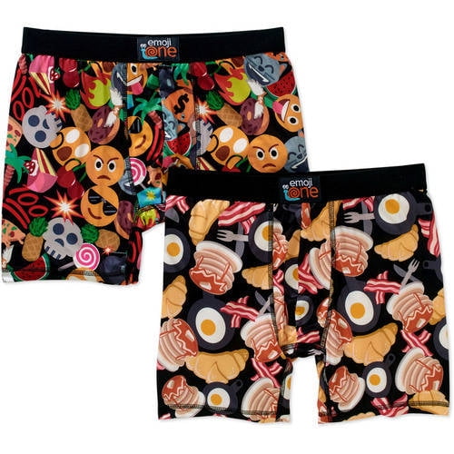 Flower and Citrus Men’s Underwear Boxer Briefs Polyester Spandex Pouch,2-Pack Flamingos 